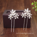 Handmade wedding bridal crystal hair pin